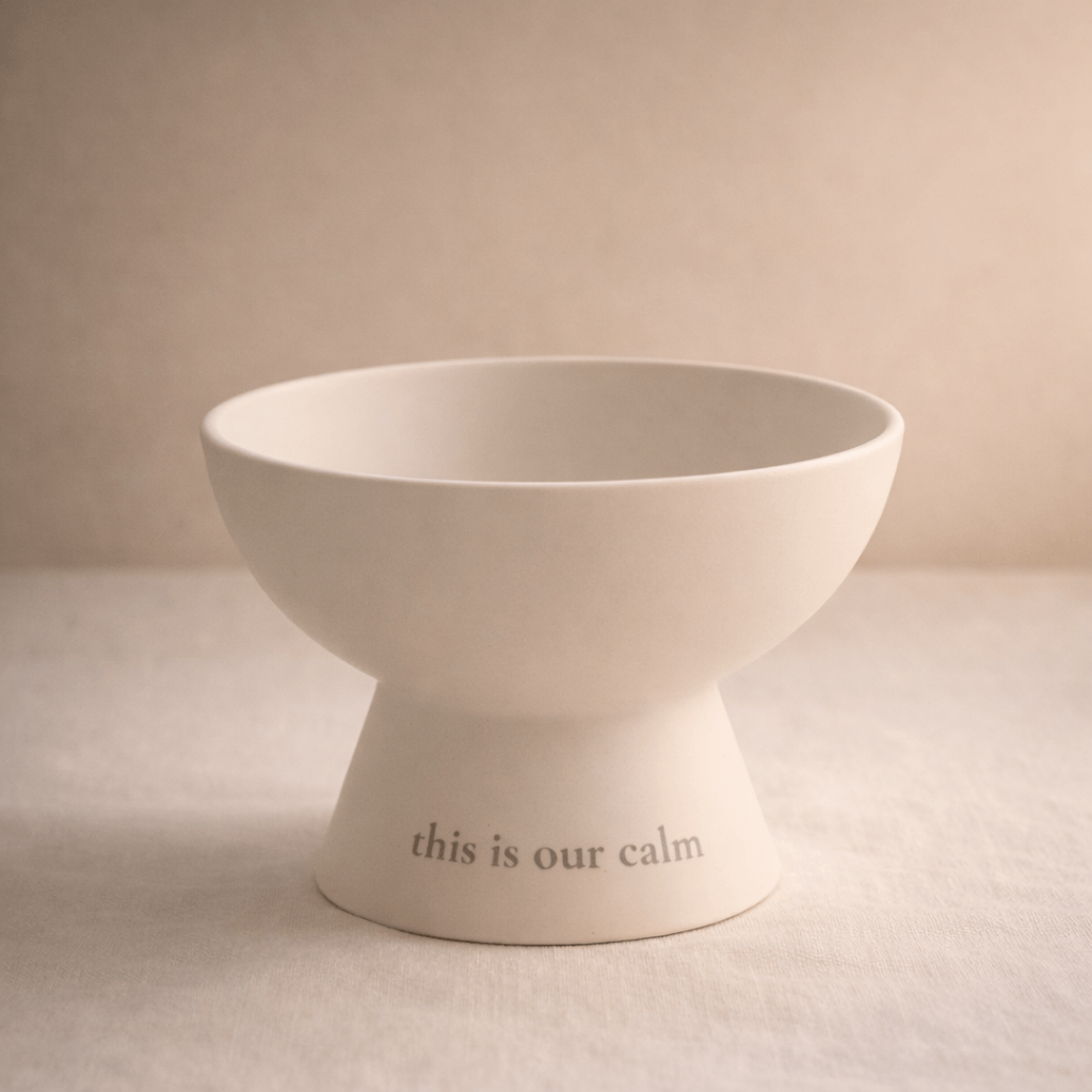 Soirée Bowl — Bol de porcelana mate