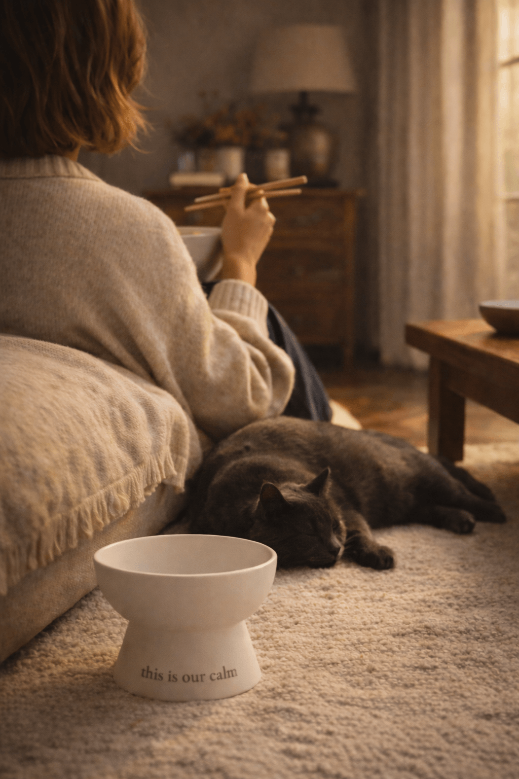 Soirée Bowl — Bol de porcelana mate